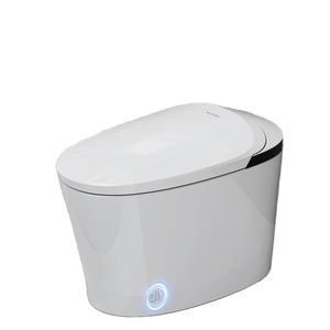 AKNIRL-Bidet de <span class=keywords><strong>Toilette</strong></span> Intelligent avec Siège Chauffant Intégré, <span class=keywords><strong>Pompe</strong></span> de Surpression Assistée, Eau Chaude, Séchoir à Air, Désodorisation Moderne - Product Image 1