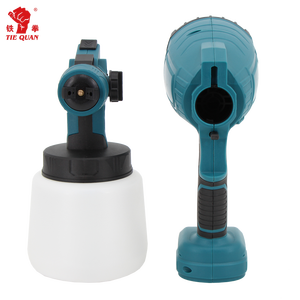 Pistolet de pulvérisation miniature sans fil intelligent 21V avec batterie au lithium 300 PSI Capacité du gobelet 1000ML Outil de peinture de qualité bricolage - Product Image 4