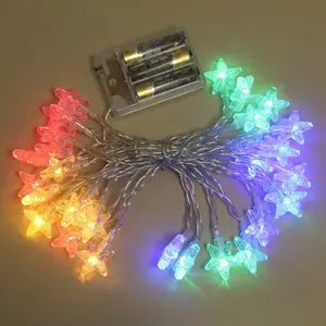 Neue Bubble Star batterieleuchte LED-Leuchte String Weihnachtsdekoration Inneneuchten