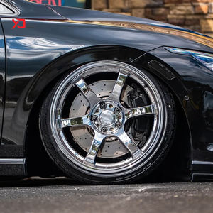 Jantes forgées chromées polies 17 18 19 20 <span class=keywords><strong>pouces</strong></span> Te37sl 5x112 5x114.3 5x120 pour Q50 Q60 G37 M340i F80 G80 F82 F87 - Product Image 3