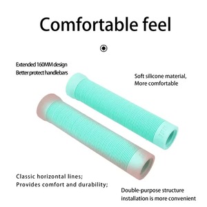 Poignées de guidon de vélo <span class=keywords><strong>ODI</strong></span> antidérapantes en silicone, 22,2 mm, antichoc, pour <span class=keywords><strong>VTT</strong></span> - Product Image 4