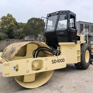 <b>Used</b> Ingersoll rand SD100D Double Drum Vibratory Tire Roller 2022 Model Year Diesel Engine in Stock - Product Image 4