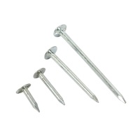Dingzhou Five-Star Metals 5 "Grosse Tête Fer Poli Galvanisé Clous Fil Clout