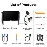 Autoradio Android 13 10 pouces 1280*720 IPS Car-play 8 cœurs 4G LTE Navigateur pour TOYOTA CAMRY 40 2006-2011
