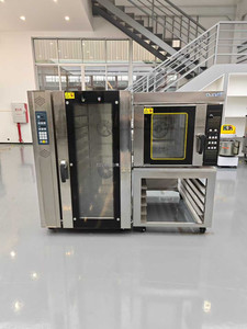 10 nampan peralatan memanggang Oven sirkulasi udara panas komersial Oven roti uap konveksi elektrik dengan tampilan <span class=keywords><strong>Digital</strong></span> - Product Image 6