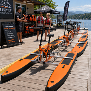 <span class=keywords><strong>Bicicleta</strong></span> Acuática Comercial de Pedales para Alquiler en Resorts y Parques Acuáticos - Product Image 3