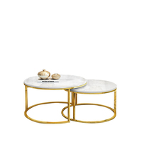 Table basse convertible moderne de luxe en verre et marbre doré de style nordique pour salon, salle à manger, bureau à domicile ZEHAO