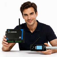 Débitmètre ultrasonique IoT RTU Snap-On OEM sans coupure de pipeline, avec calcul en périphérie OTA et RS485, pour la surveillance des canalisations d'irrigation et de la gestion de l'eau
