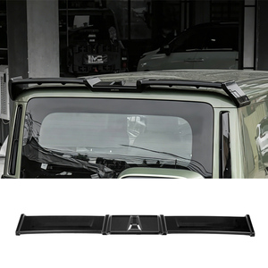 Spoiler Posteriore Nero Lucido Stile R per Chery ICAR V23 MC-R, Alettone per Bagagliaio, Kit Carrozzeria Senza Foratura - Product Image 1