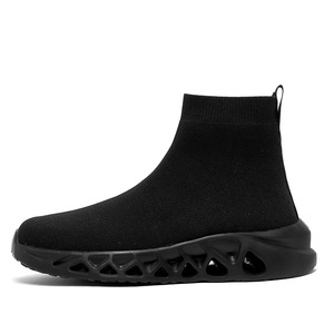 Chaussures décontractées tendance pour femmes adultes, chaussures à talon compensé, semelle épaisse, respirantes, confortables, tendance mode - Product Image 1