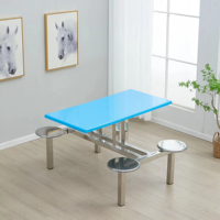 Meilleur prix 201/304 acier inoxydable et table de nourriture de restaurant pour les meubles de salle à manger ou l'utilisation d'hôpital