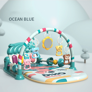 Cadre <span class=keywords><strong>de</strong></span> Fitness, tapis <span class=keywords><strong>de</strong></span> jeu pour bébé, jouets pour tout-petits, activité pour bébé, ensemble <span class=keywords><strong>de</strong></span> jouets sensoriels avec <span class=keywords><strong>musique</strong></span> et lumière - Product Image 5