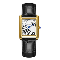 Montre unisexe de luxe haut de gamme personnalisée Carter Special Look avec cadrans colorés, étanche, avec de beaux bracelets en cuir