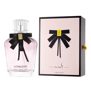 Perfume rosa con logotipo personalizado para chica bonita, Spray De Perfume para mujer, 100ml, Floral, oferta De fábrica