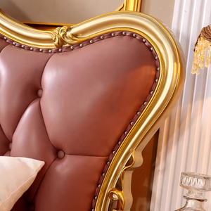 Set Camera da Letto in Stile Europeo, Arredamento Classico Oversize per Camera da Letto, Mobili di Alta Qualità per Casa e Appartamento - Product Image 5