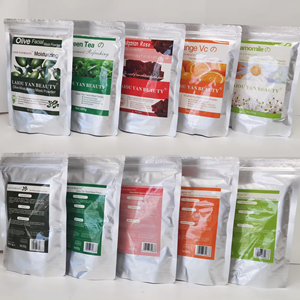 Vente en gros de masque facial naturel pour soin de la peau poudre blanchissante au collagène rose anti-âge masque facial hydratant SPA - Product Image 1