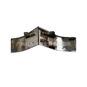 Hantis Tesla <b>Model</b> X Front Upper Grille Trim Strip 1047022-00-<b>D</b> Decorative Plate - Product Image 3