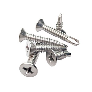 Jiangsu Dingming Hardware 410 Stainless Steel Phillips Head Countersunk Self-Drilling Screws 4.2M 4.8M 5.5M For <b>Metal</b> <b>Plate</b> - Product Image 1