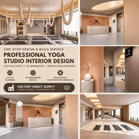 Conception d'intérieur pour Studio de Yoga, Salon de Danse, Salon de Beauté, Spa, Espace Pilates, Salle de Sport – Rendu 3D, Plans de Construction, Service de Façade de Magasin