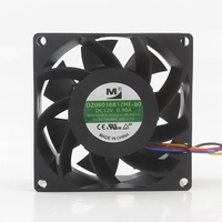 Neuer YM 5V 24V 48V DC 12V 0,90A EC AC 8038 80X80X38MM 8CM Server-Chassis Hochleistungs-Lüfter mit hohem Luftvolumen DZ08038B12HF-60