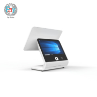 Terminal de point de vente tactile 15,6 pouces avec scanner intégré, NFC, 4G, Windows, résolution 1920x1080, garantie 1 an, blanc, certifié CE