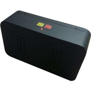 Minuteur de basket-ball JZD, boîte en métal noir avec stroboscope et buzzer pour l'entraînement sportif - Product Image 1