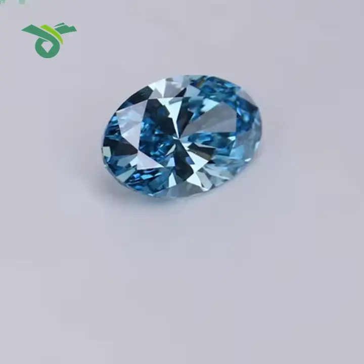 Diamants bleus cultivés en laboratoire 0.5-2 carat synthétique certifié IGI VS1VVS1 SI1 divers prix en vrac