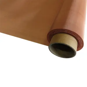 Fino pano de malha de arame de cobre puro/16 malha cobre para gaiola de faraday/cobre tecido pano (amostra & estoque disponível)