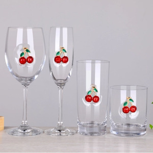 Emblema Decorativo Metálico 3D Esmaltado para Copas de Vino Tinto, Flautas de Champán, Vasos Highball y Collins - Product Image 6