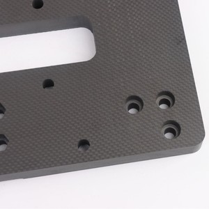 แผ่นหุ้มด้ามมีดคาร์บอนไฟเบอร์ ตัดด้วยเครื่อง CNC ความแม่นยำสูง ลายทอแบบเรียบ ขนาดสั่งทำได้ - Product Image 3