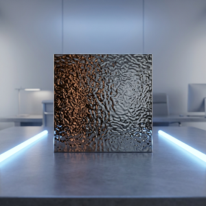 Panneaux de mur-rideau en aluminium sur mesure, surface miroir, anti-corrosion, pour bâtiment extérieur, 70 pouces et plus - Product Image 2