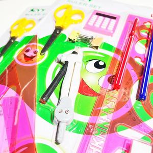 Hot Bán Bút Chì Cai Trị Earser Mài 12 Pcs Vẽ Hình Học Văn Phòng Phẩm <span class=keywords><strong>Set</strong></span> Cho Quà Tặng Trẻ Em Học Sinh - Product Image 5