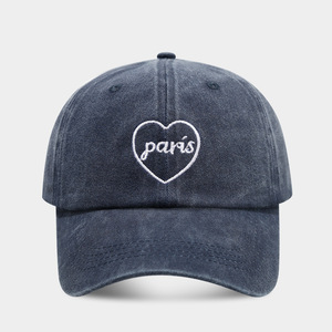 Gorra de béisbol temática de París Unisex Oxford deportiva personalizable duradera bordada multicolor encantadora superventas - Product Image 4