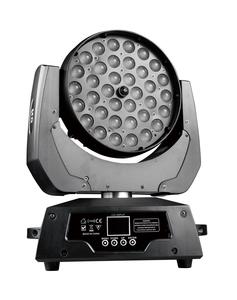 Oem Odm 36X12W <span class=keywords><strong>6</strong></span> en 1 <span class=keywords><strong>6</strong></span> couleurs Rgbwa Uv Led Zoom lumière de lavage à tête mobile pour événement spectacle fête en intérieur - Product Image 1