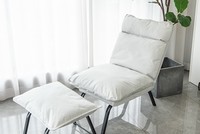 Canapé paresseux simple en tissu, imperméable et résistant aux taches, pliable, portable, décontracté, pour une personne