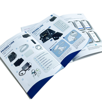 Fabricant d'impression de brochures et de livrets à agrafage personnalisé, catalogue à agrafage