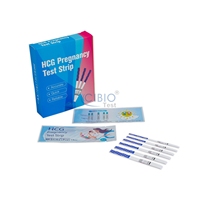 Kit de test de grossesse HCG et de test d'ovulation LH, test de fertilité urinaire à domicile, OEM