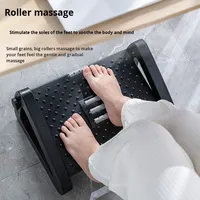 Repose-pieds pliable moderne en plastique pour salon, tabouret ottoman ergonomique pour enfants, prévient la position des jambes croisées
