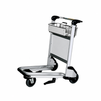Chariot de manutention à trois roues en aluminium robuste pour aéroport, marque GY, modèle GY12-023, outils OEM