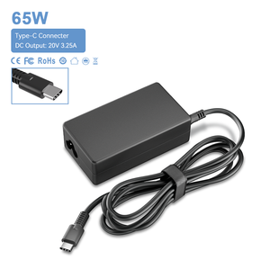 Adaptateur d'alimentation universel pour ordinateur portable 65W GaN à charge rapide USB-C pour Dell HP Lenovo <span class=keywords><strong>Acer</strong></span>, chargeur léger pour ordinateur portable de voyage - Product Image 2