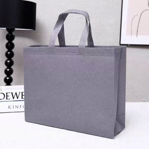 Sacs à main pour magasins de chaussures en tissu non tissé avec logos personnalisables - Product Image 2