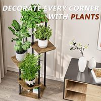Étagère à fleurs à plusieurs niveaux porte-plantes présentoir jardinière supports pour Patio jardin balcon chambre salon