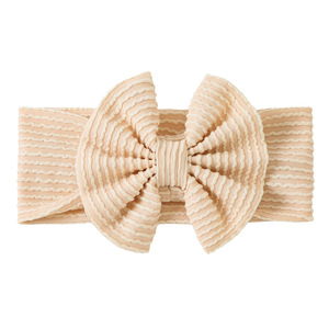 Nueva Diadema Elástica de <span class=keywords><strong>Crochet</strong></span> con Lazo <span class=keywords><strong>para</strong></span> Niñas, Accesorios <span class=keywords><strong>para</strong></span> el Cabello, Diseño DIY, Lazo Grande <span class=keywords><strong>a</strong></span> Rayas, Suave al Tacto - Product Image 6