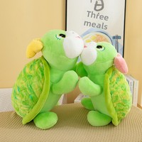 Peluche tortue mignonne et petite, coussin en coton PP super doux pour dossier de canapé et cadeau pour enfants, poupée en peluche en gros
