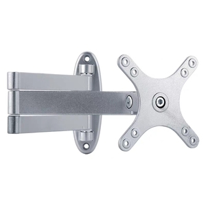 Supporto inclinabile nero TV girevole a parete per LED LCD <span class=keywords><strong>32</strong></span> "-55" monitor staffa in acciaio per soggiorno - Product Image 5