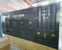 Banc de charge résistive AC 4000 kVA pour les essais de groupes électrogènes, banc de charge en conteneur
