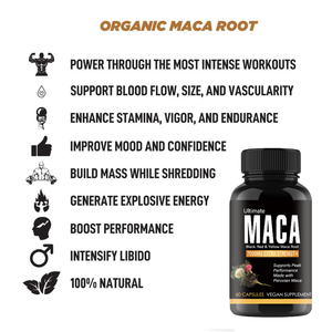 Etiqueta privada 1 Juego de productos de Maca para Realce de glúteos Proteína de levantamiento de cadera en polvo Aceite esencial Café de Maca - Product Image 3