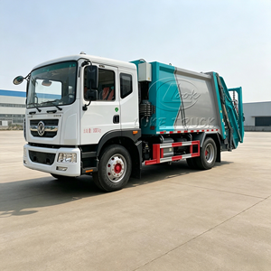 รถบรรทุกขยะแบบแขนยืด Dongfeng D9 12CBM รถเก็บขยะไฮดรอลิก - Product Image 5