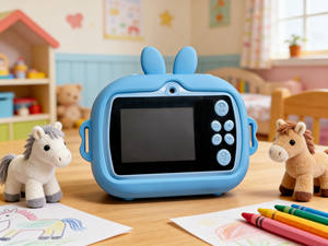 Appareil photo pour enfants sur le thème des super-héros <span class=keywords><strong>princesses</strong></span> avec vidéo HD, écran de 1,4 pouces, grand angle de 90 degrés, prise en charge de la carte MicroSD - Product Image 4