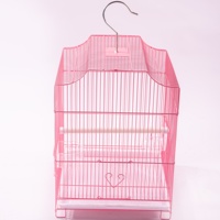 Cage à oiseaux pliable galvanisée pour attraper les pigeons sauvages de manière humaine avec entrée à sens unique pour attraper les pigeons et colombes dans des cages